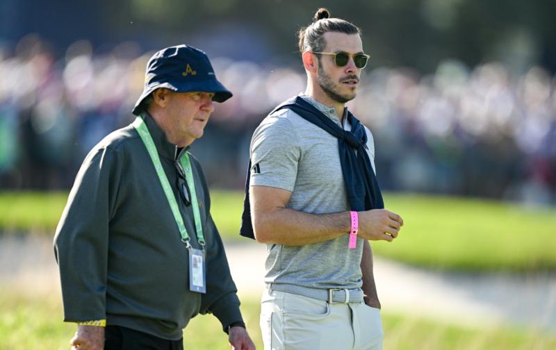 JP McManus takes in the Ryder Cup with  global soccer star 