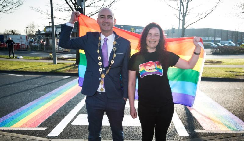 Second Pride rainbow crossing unveiled in Limerick 