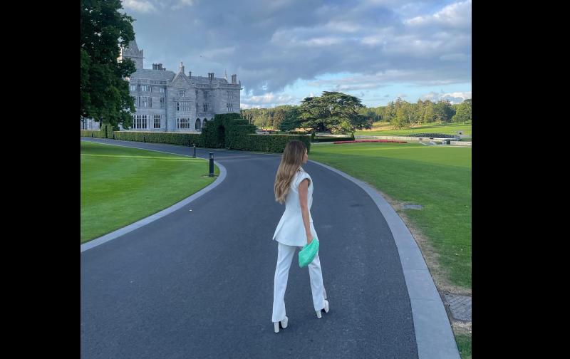 Limerick's Adare Manor 'aglow' as Instagram influencer ties the knot