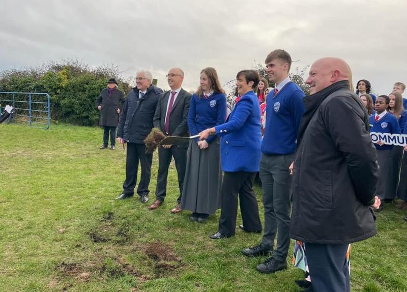 Minister for Education turns sod on new Limerick school 