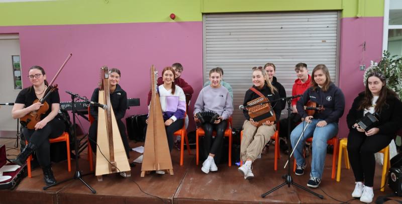 In Pictures: Limerick school celebrate Seachtain na Gaeilge with lively c&eacute;il&iacute;
