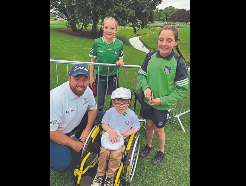 Sports-mad Paddy meets his golfing heroes at JP McManus Pro-Am in Adare Manor
