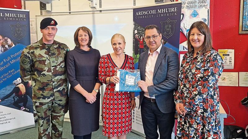 Irish Defence Force peacekeeper visits Limerick school