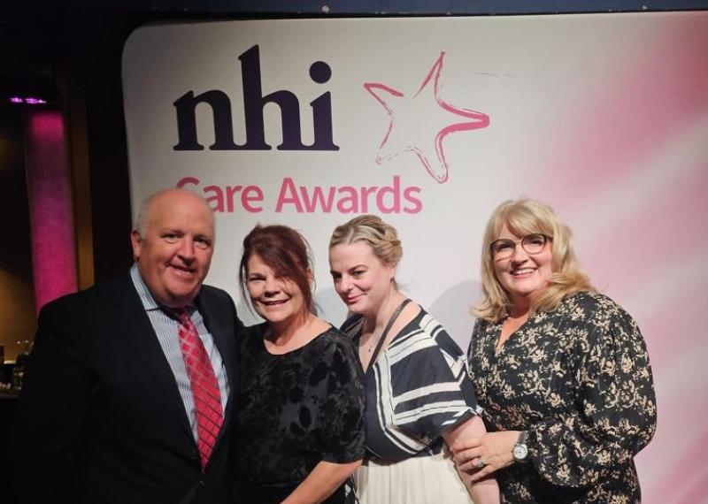 Two women from same care facility represent Limerick in national awards