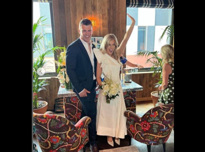 Connacht rugby star ties the knot in 'round one' celebrations