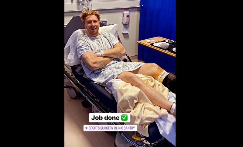'Job done!' Star Limerick hurler Cian Lynch undergoes procedure on his leg