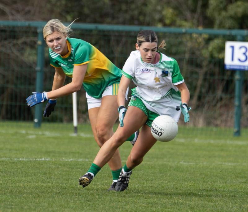Unbeaten ladies footballers go in search of league semi-final spot