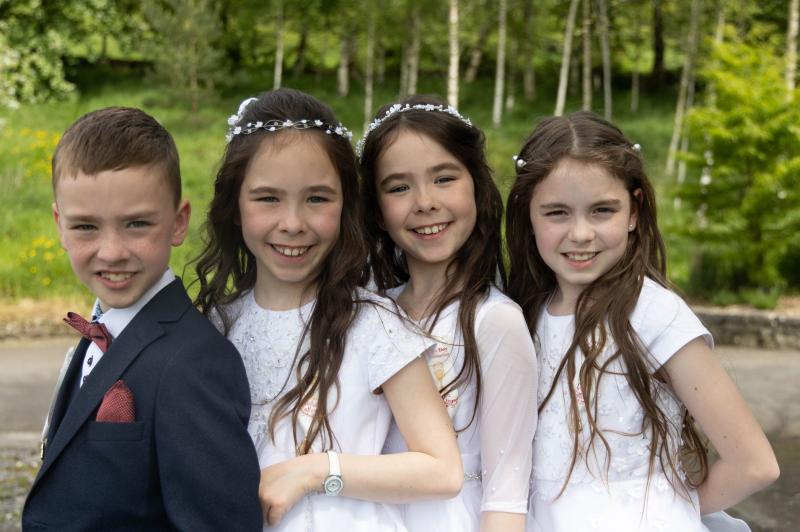 Limerick quads make their Holy Communion in style