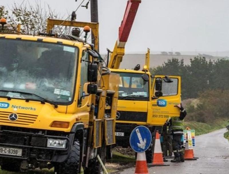 Weather warning in place for Clare as clean-up gets underway after Storm Isha