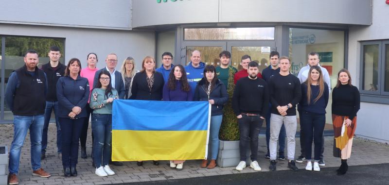 Limerick FRS Network supports Ukraine with donation