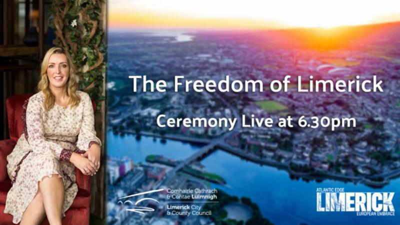 WATCH: Freedom of Limerick to be awarded to Vicky Phelan