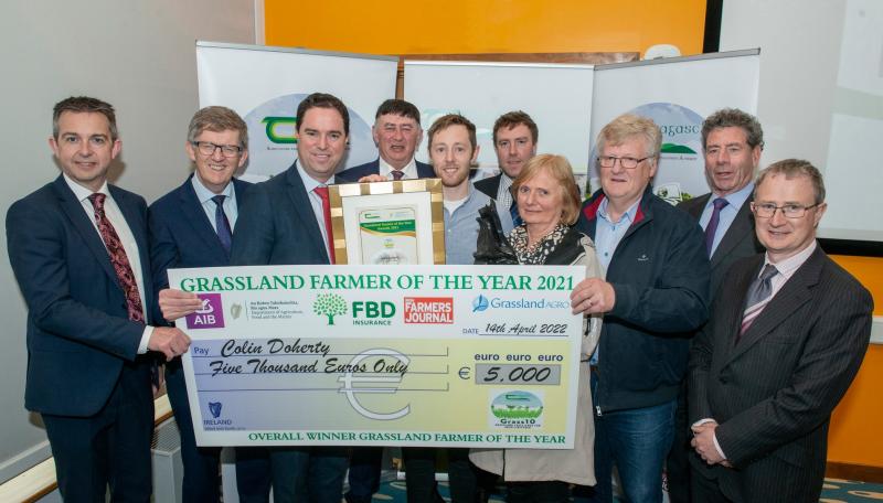 Seeds of success: Limerick's Colin wins Grassland Farmer of the Year award