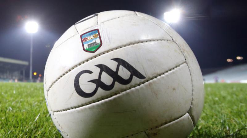 General view of a gaelic football 26/10/2012 