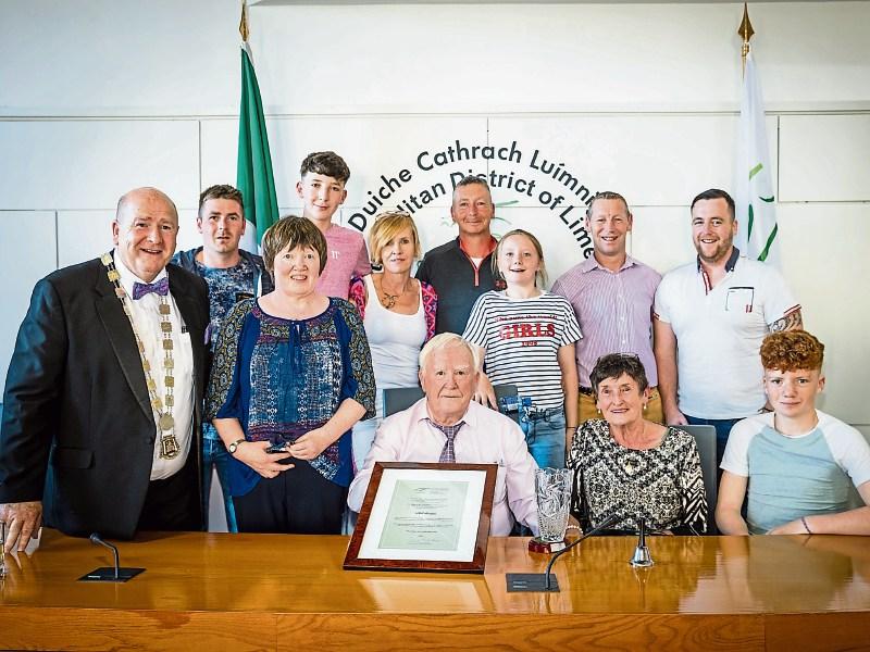 The for Patrickswell's Phil Bennis was hosted by Cllr Seán Lynch, the former mayor of the metropolitan district of Limerick Picture: Keith Wiseman