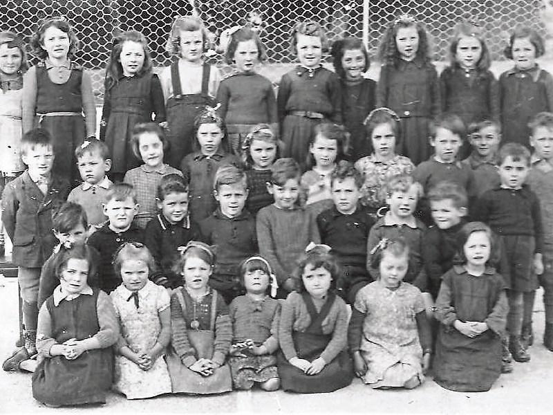An old school photograph taken in Doon circa 1943 