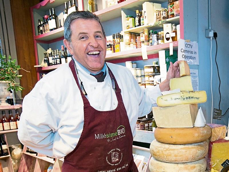 Support: Peter Ward, who runs Country Choice in the Milk Market