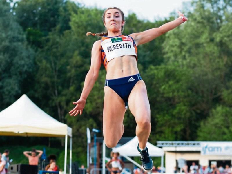 Newcastle West's Sophie Meredith competes in European U-18 Championships