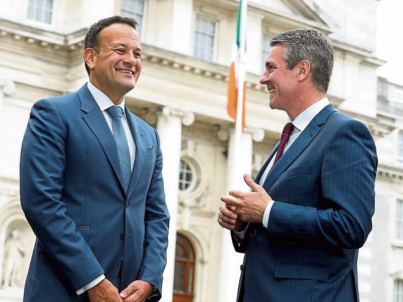 Taoiseach Leo Varadkar joins EY Managing Partner, Frank O’Keeffe for the announcement