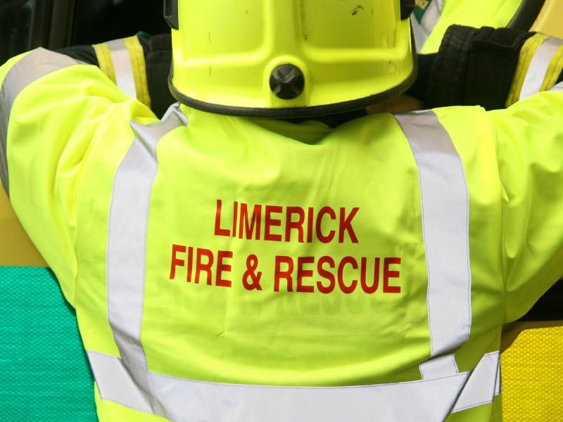 Emergency services tackle house fire in Limerick city