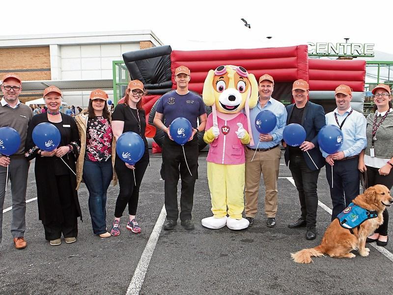 The staff of Parkway Retail Park and the Limerick Autism Group at the launch of the sensory-friendly retail park last month Picture: Dave Gaynor