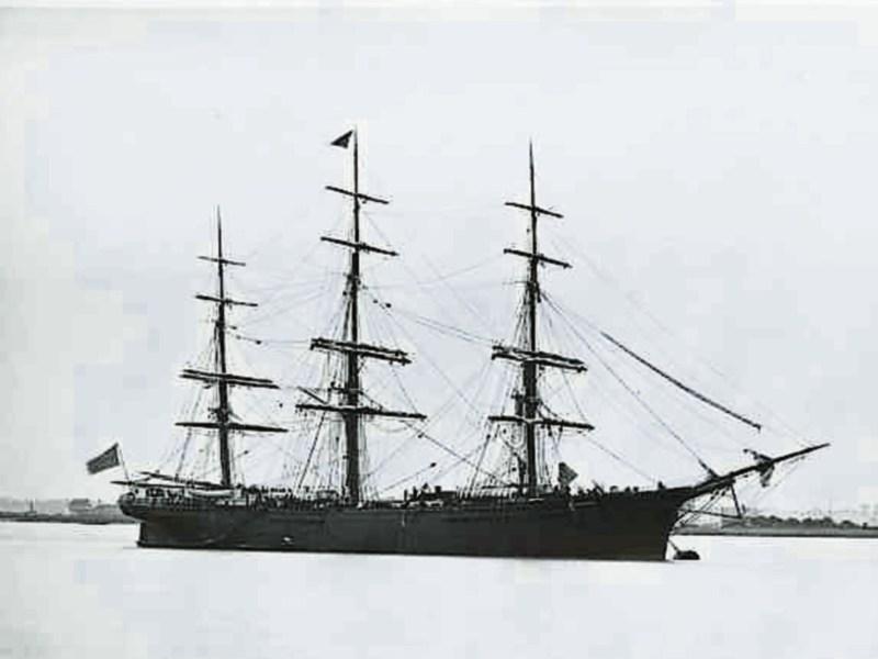 Emigrants to Australia had to travel the whole way across the world on ships such as these