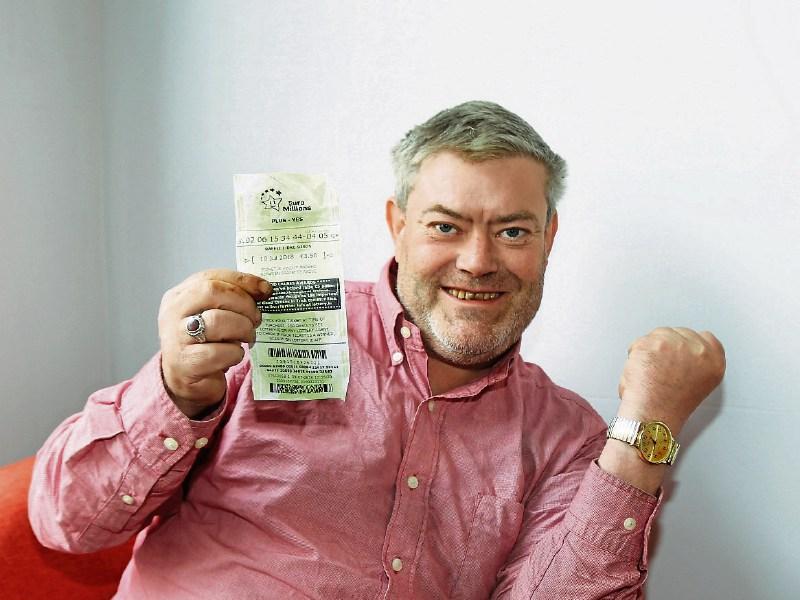 Lucky ticket: Shane Maher has won €500,000 in the EuroMillions Picture: Adrian Butler