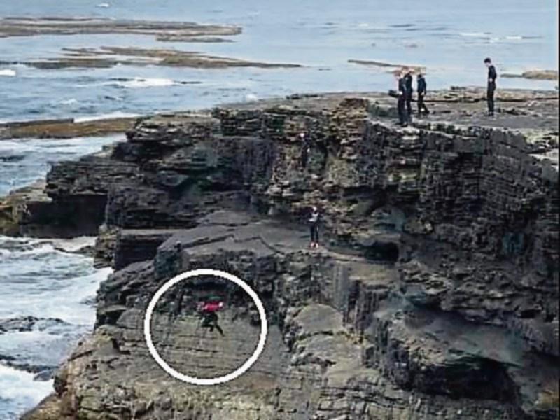 Clare County Council warns parents about children cliff-jumping in Kilkee