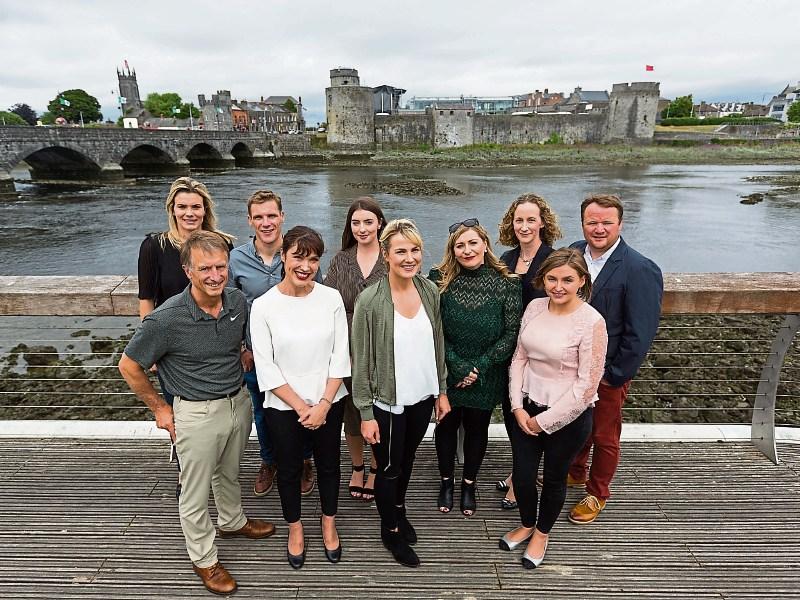 Experts were given a briefing in Limerick’s Medieval Quarter on how to bring more major international events to Limerick Picture: Oisin McHugh True Media