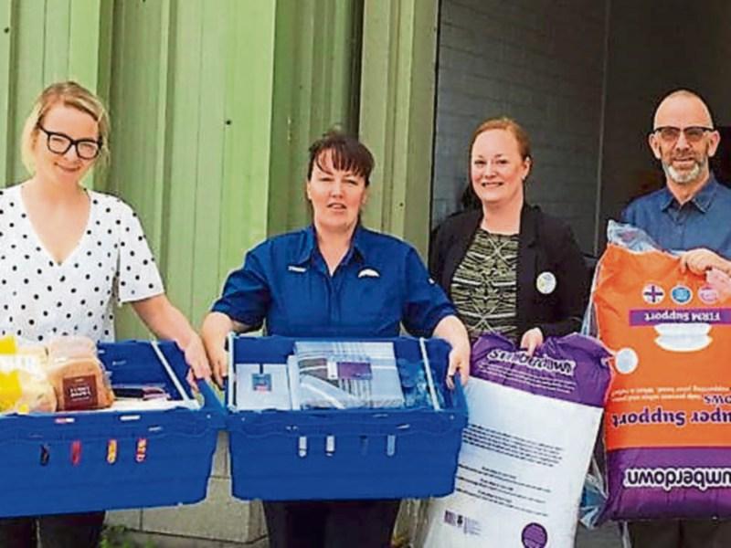Local Tesco staff rapid response to emergency appeal