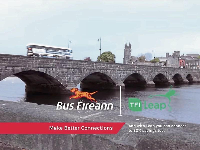 WATCH: Limerick students help make bus advert in city
