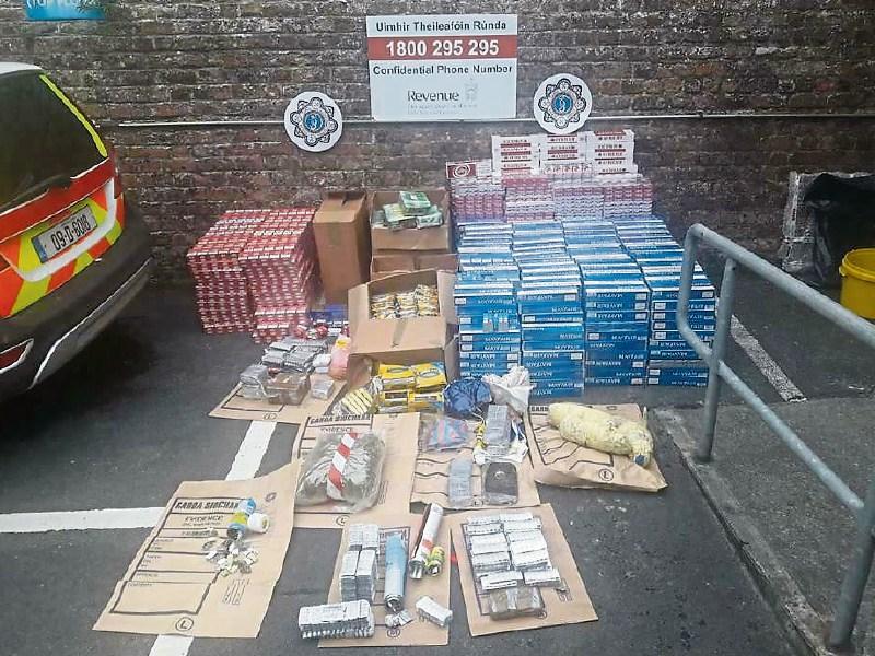 Man arrested following major seizure of tobacco, drugs and cash at Limerick flat