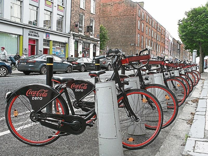 There are 215 bikes at 23 locations across the city. More than 32,000 journeys were recorded last year