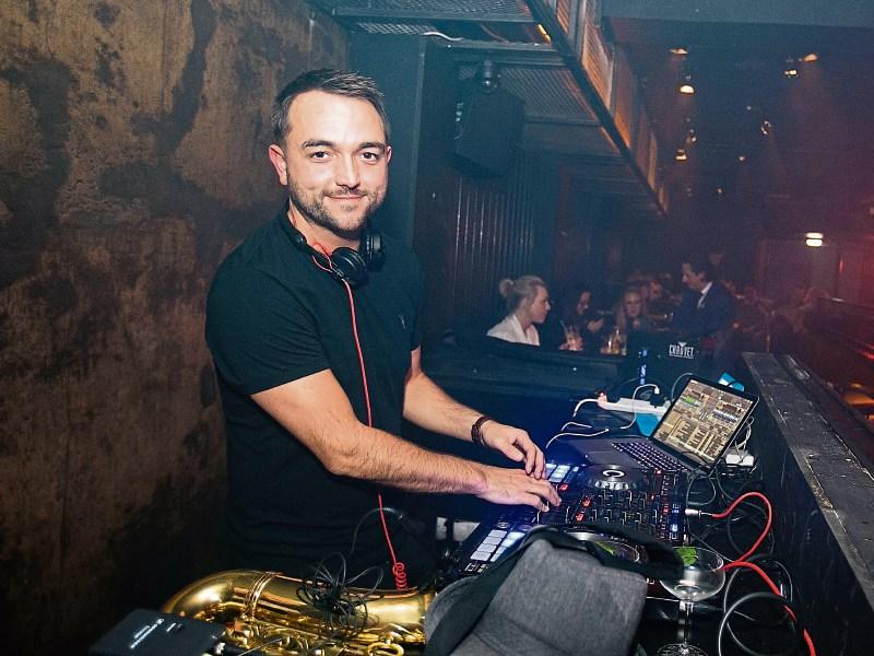 JJ Hartigan, resident DJ at Amber Nightclub, where there was a massive party after the homecoming on Monday night