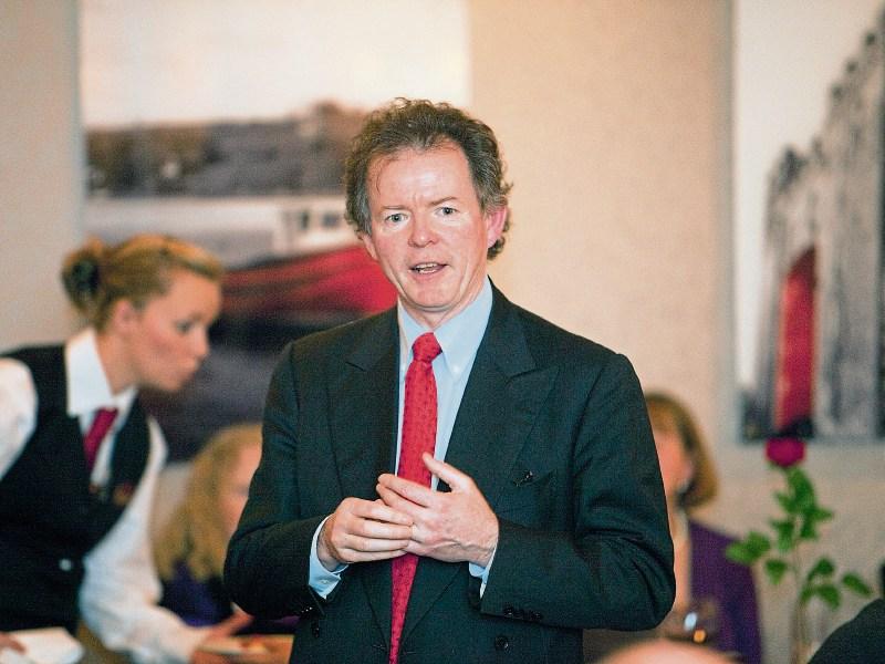 John Kelly, speaking at a pre-concert dinner in the Castletroy Park a number of years ago Picture: Keith Wiseman