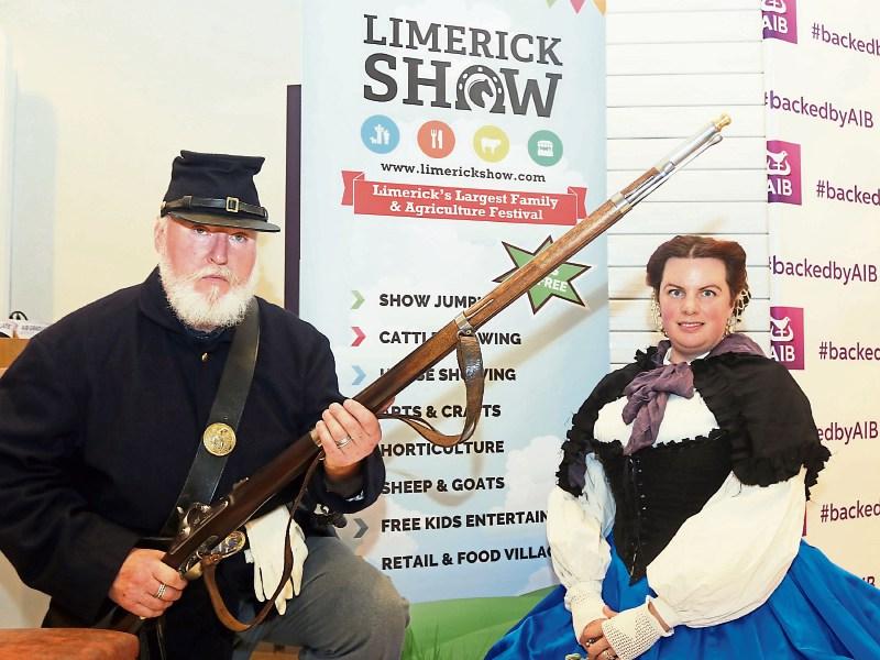 Sean and Melissa Shiels, at the Limerick Show Launch Picture: Brendan Gleeson