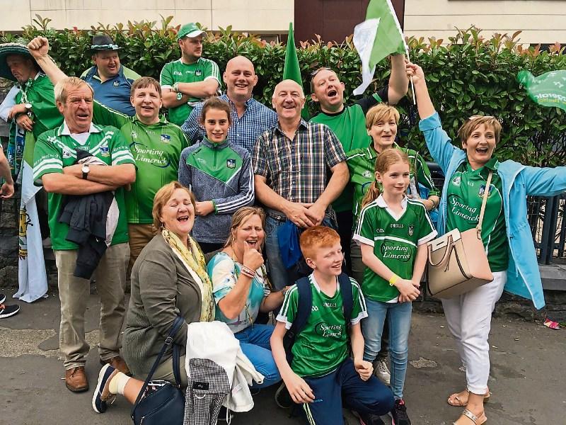 Fresh from the Cappamore Show on Saturday a lot of the committee and supporters were in Croke Park on Sunday in this wonderful photograph taken by Fiona Steed 