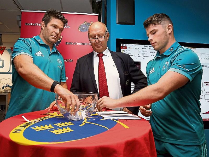 Tasty ties in store as draw made for Munster Senior Cup