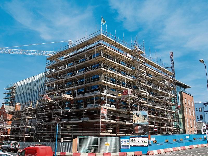 The Gardens International site on Henry Street is expected to be complete by the end of the year Picture: Adrian Butler