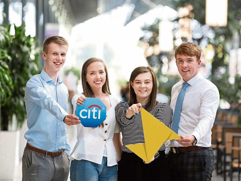 UL students Jack O’Connor, Catherine Hallinan, Maria Bennett and Hugh Butler Picture: Sasko Lazarov