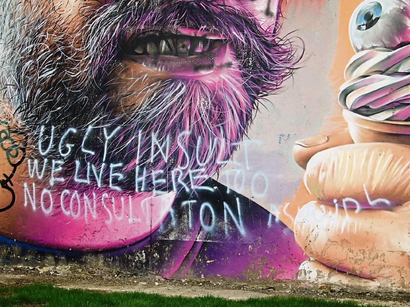 Iconic ‘eye-pop’ mural in Limerick city defaced a third time