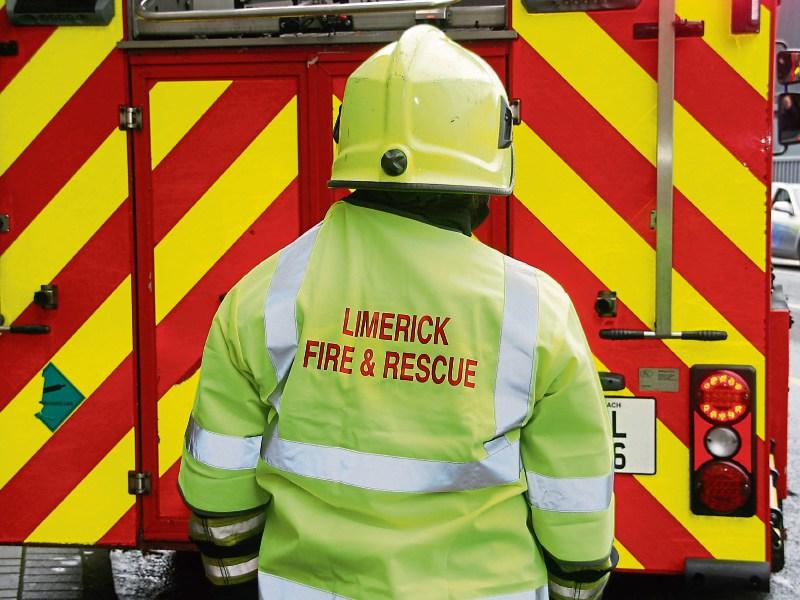 Emergency services at scene of triple car collision in Limerick city