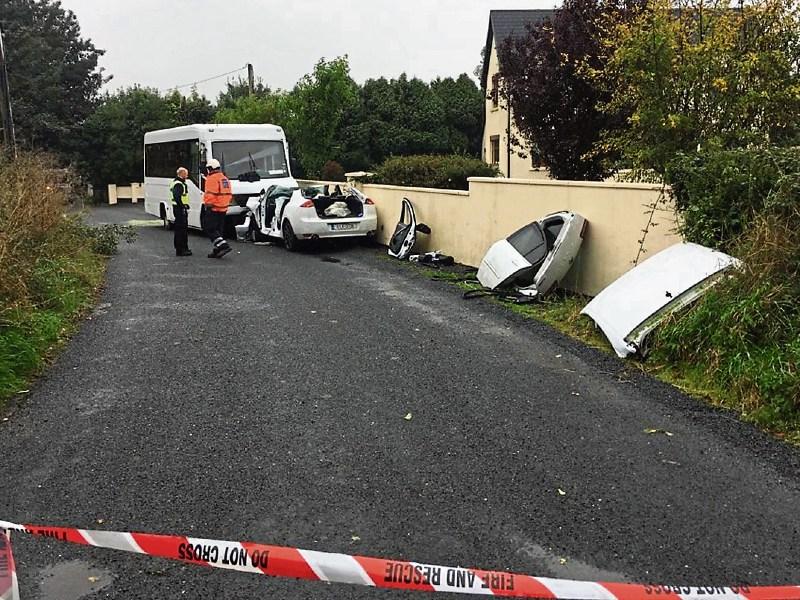 WATCH: Nine hospitalised following Limerick school bus collision