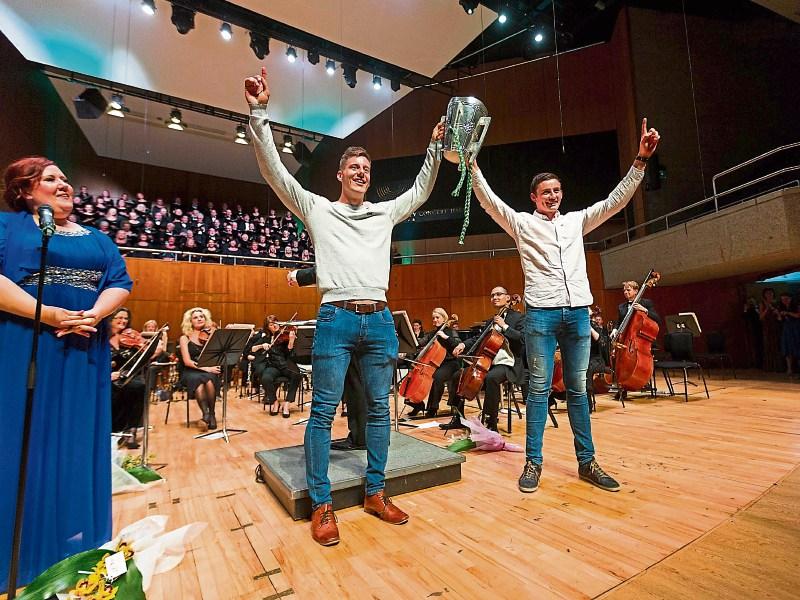 WATCH: Hurlers join RTÉ Orchestra for rendition of ‘Limerick You’re A Lady’