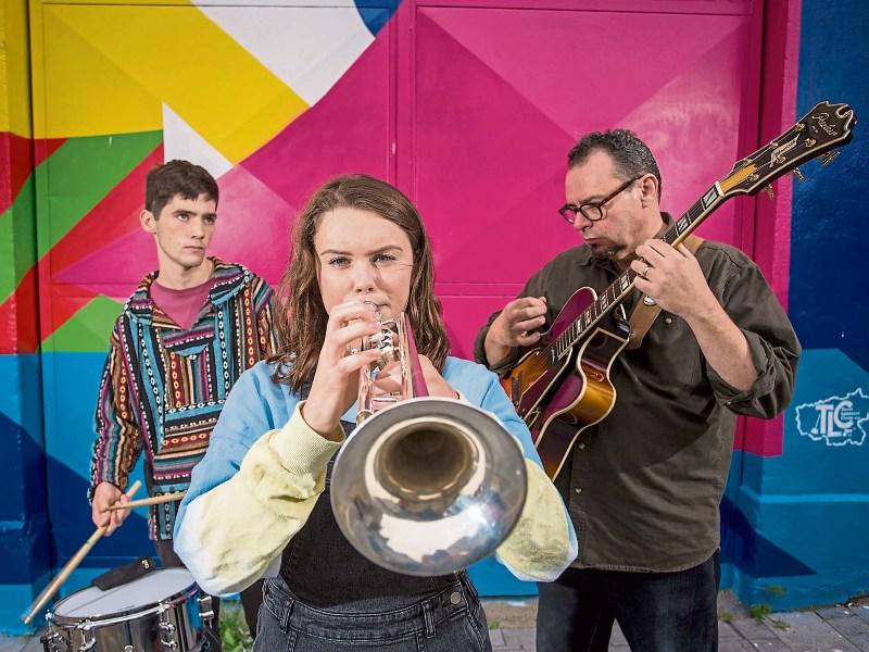 Launching the Limerick Jazz Festival Hugh Cleary Ward, Heather Nash and Rory Keane Picture: Alan Place