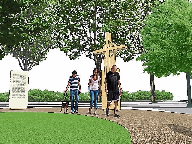 Councillor John Gilligan is not in favour of plans for a war memorial in the People’s Park