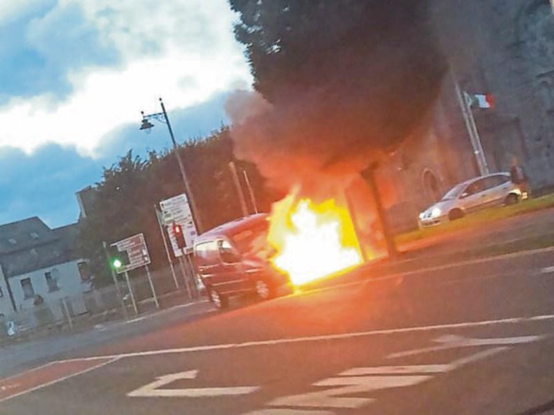 Motorists warned of van fire in Limerick city