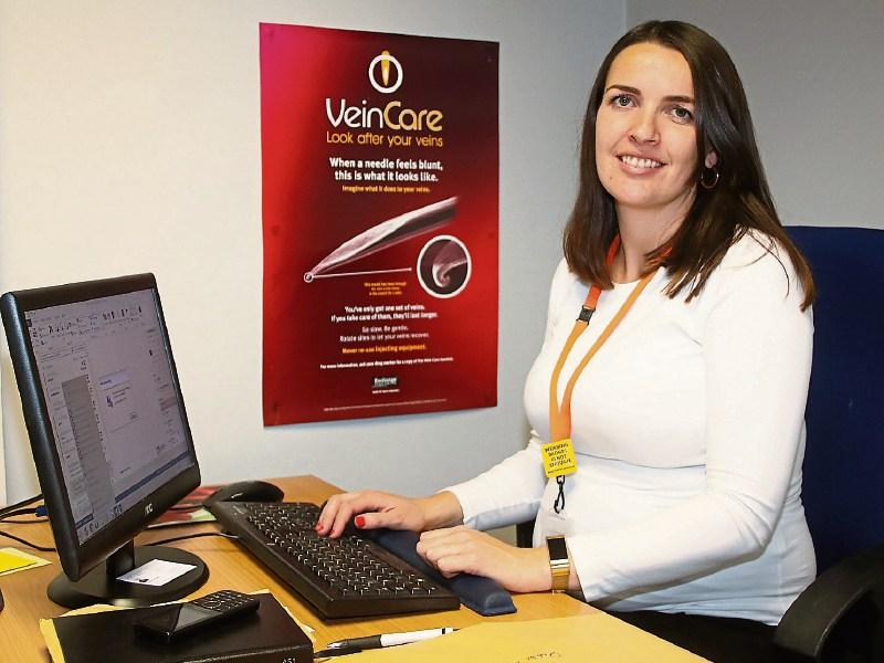 Rachel O’Donoghue, Ana Liffey Drug Project team leader at Steamboat Quay Picture: Adrian Butler