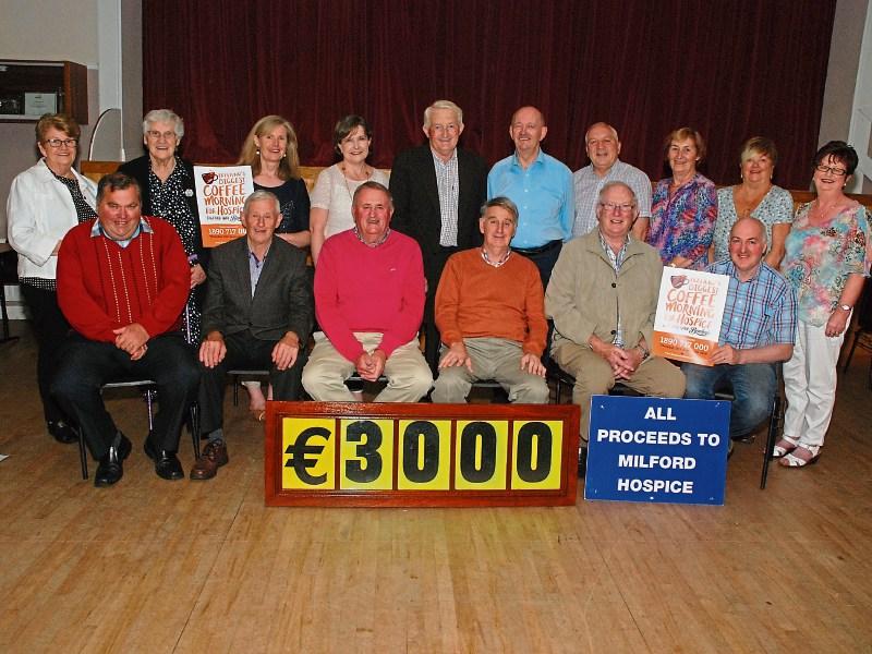 Cappamore community members and organisers of three fundraisers for Milford    Picture: Josephine Blackwell