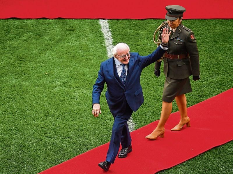 President Michael D Higgins will visit Limerick this Friday Picture: Sportsfile