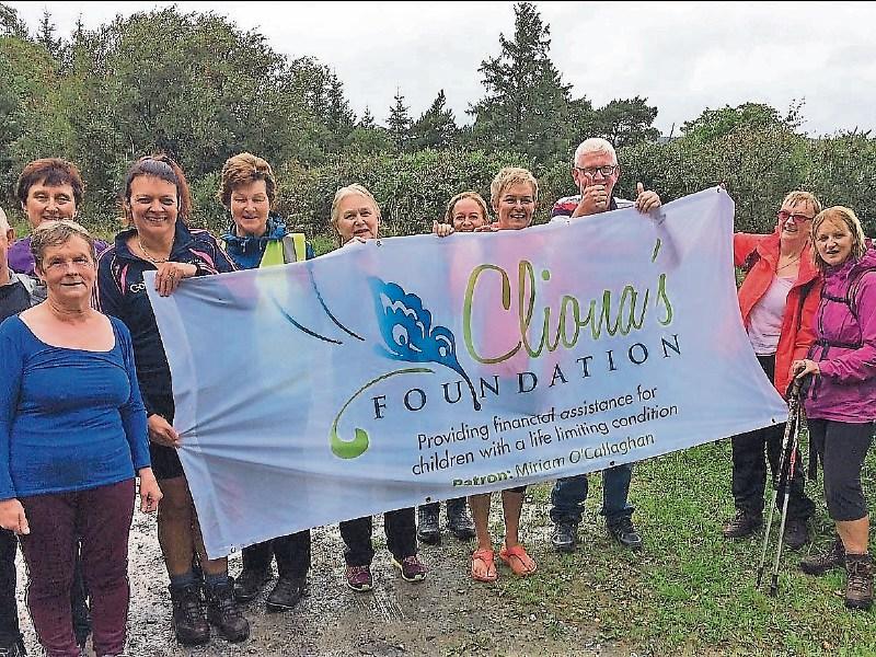 Members of Raheen Walking Club in training for the Paradise Hill loop walk for Cliona’s Foundation on Saturday, October 6